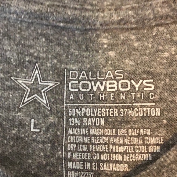 Dallas Cowboys Retro Style Tee Shirt - Picture 4 of 11